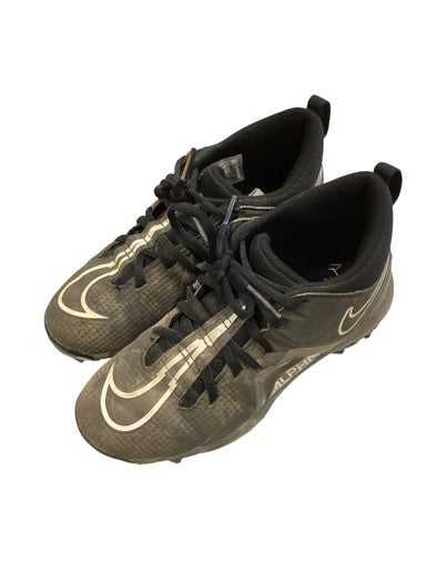 Used Nike BAEBALL CLEATS BB/SB Cleats Black Junior 02.5 11884-S000052871