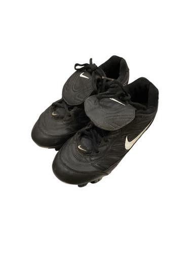 Used Nike BASEBALL CLEATS BB/SB Cleats Black Junior 03.5 11884-S000052841