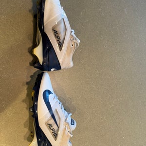 Men's Size M 7.0 (W 8.0) Nike Alpha Menace Pro 4 Mid Top Molded Cleats (Used)