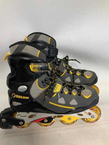 Used TALON FORWARD Senior Rec Fitness Skates Grey Senior 10 11823-S000034403