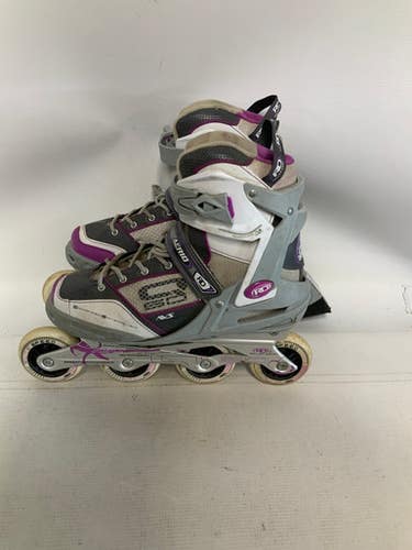 Used RollerDerby ELITE Q60 Senior Rec Fitness Skates Grey Senior 9 11823-S000034378
