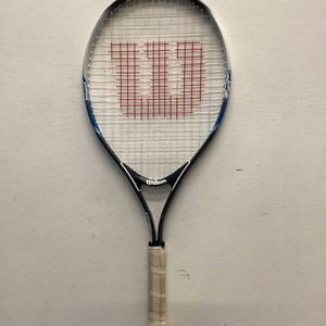 Used Wilson 52 Adult Tennis Racquet Grey 3 3/8" 11443-S000197983