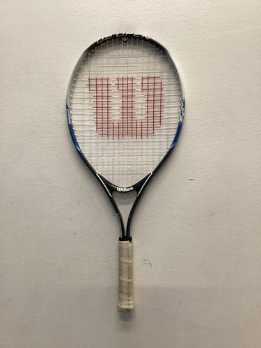 Used Wilson 52 Adult Tennis Racquet Grey 3 3/8" 11443-S000197983