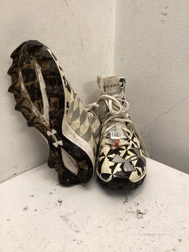 Used Under Armour HIGHLIGHT BB/SB Cleats Grey Junior 02 11443-S000197961