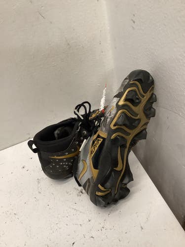 Used Nike ALPHA BB/SB Cleats Black Junior 05 11443-S000197958