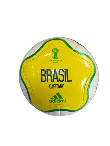 Used Adidas BRASIL All Size Soccer Ball Yellow 5 11833-S000166035