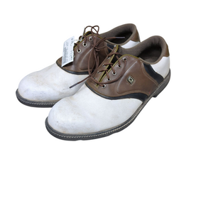 Used Foot Joy Mens Golf Shoes White Senior 11.5 11833-S000166041
