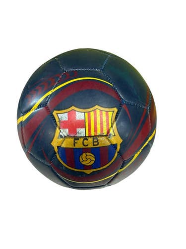 Used BARCELONA All Size Soccer Ball Royal Blue 5 11833-S000165109