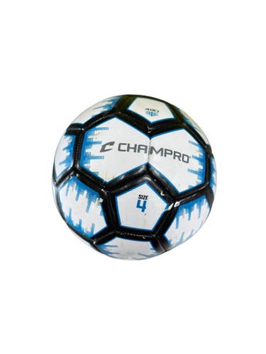 Used Champro 4 All Size Soccer Ball White 4 11833-S000165948