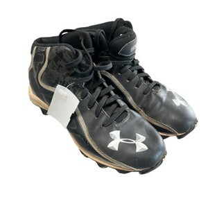Used Under Armour Jr FB Cleats Black Junior 04.5 11833-S000166017