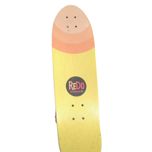 Used REDO SKATEBOARD Complete Skateboard Yellow Regular 11833-S000163854
