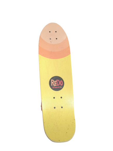 Used REDO SKATEBOARD Complete Skateboard Yellow Regular 11833-S000163854