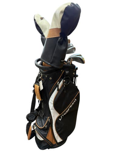 Used TOUR MAX LIGHT SPEED Mens Package Set RH Black 10 Piece 11833-S000164714