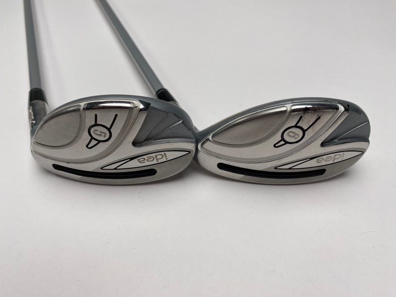 Adams 2014 Idea Womens 5 & 6 Hybrid Set 25* 28* 50g Ladies Graphite Womens RH