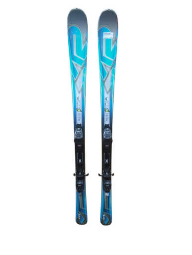 Used K2 KONIC Mens DH Ski/Binding Royal Blue 163 cm 11833-S000164417