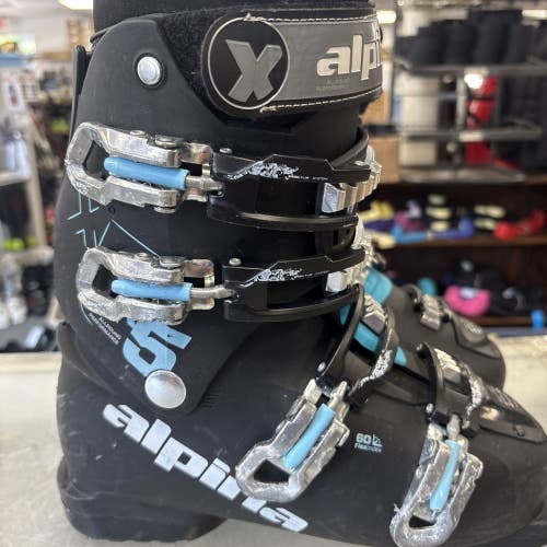 Mens Mondo Size 25.5 US Size 7.5 Alpina X5 Ski Boots