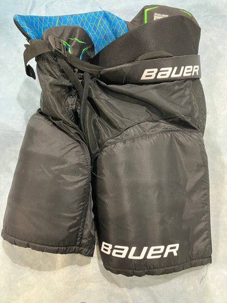 Black Junior Medium Bauer X Hockey Pants (Used)