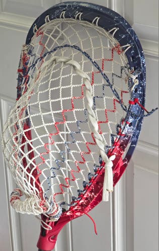 Dyed Strung STX Eclipse 2 Goalie Head (Used)
