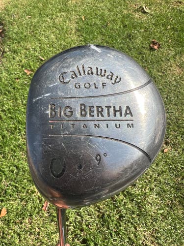 LEFTY LEFT HANDED LH Callaway Golf Big Bertha Titanium 9° Driver