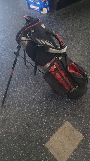 Used Walter Hagen SERIES 2 JR Jr Stand Bag Black 11849-S000031906