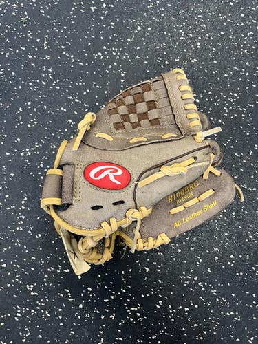 Used Rawlings H100BRC BB/SB Glove RH Throw Brown 10" 11849-S000031868
