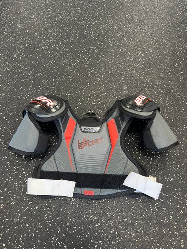 Used Bauer LIL SPORT Youth Shoulder Pads MD 11849-S000031865