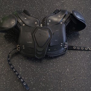 Used Xenith FLY FB Shoulder Pads Black LG 11849-S000031851