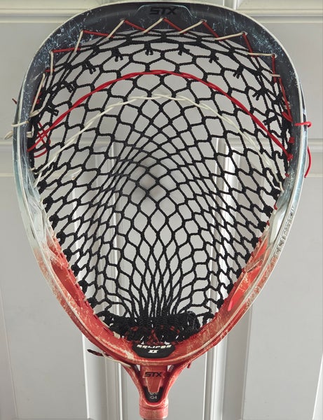Dyed Strung STX Eclipse 2 Goalie Head (Used)