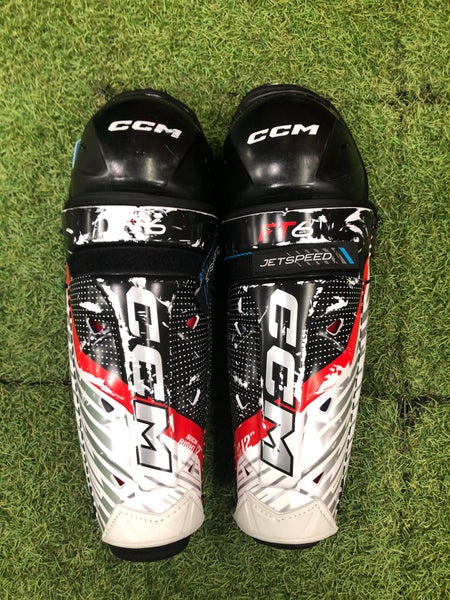 Junior CCM Jetspeed FT6 Shin Pads 12" (Used)