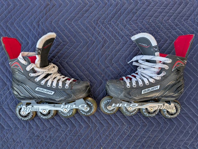 Bauer XR300 Inline Skates Regular Width Size 4 (Used)