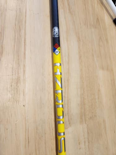 True Temper Hzrdus Yellow Handcrafted 2025 60 Stiff Raw Shaft