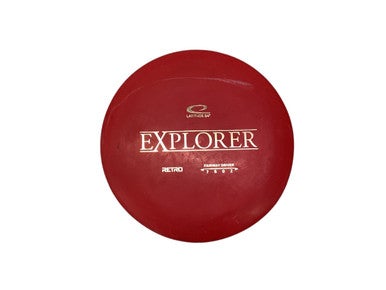 Used Latitude 64 EXPLORER Disc Golf Driver Red 11347-S000255791