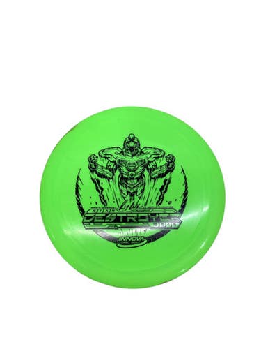 Used Innova DESTROYER Disc Golf Driver Green 11347-S000255731