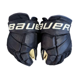 New Navy Blue 13” Bauer Vapor Hockey Gloves