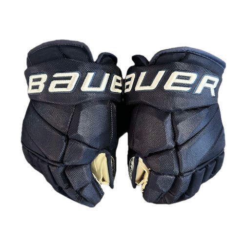 New Navy Blue 13” Bauer Vapor Hockey Gloves