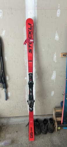 2024 Stockli LASER GS FIS 184 cm Racing Skis With Bindings Max Din 16 (Used)