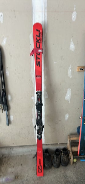 2024 Stockli LASER GS FIS 184 cm Racing Skis With Bindings Max Din 16 (Used)