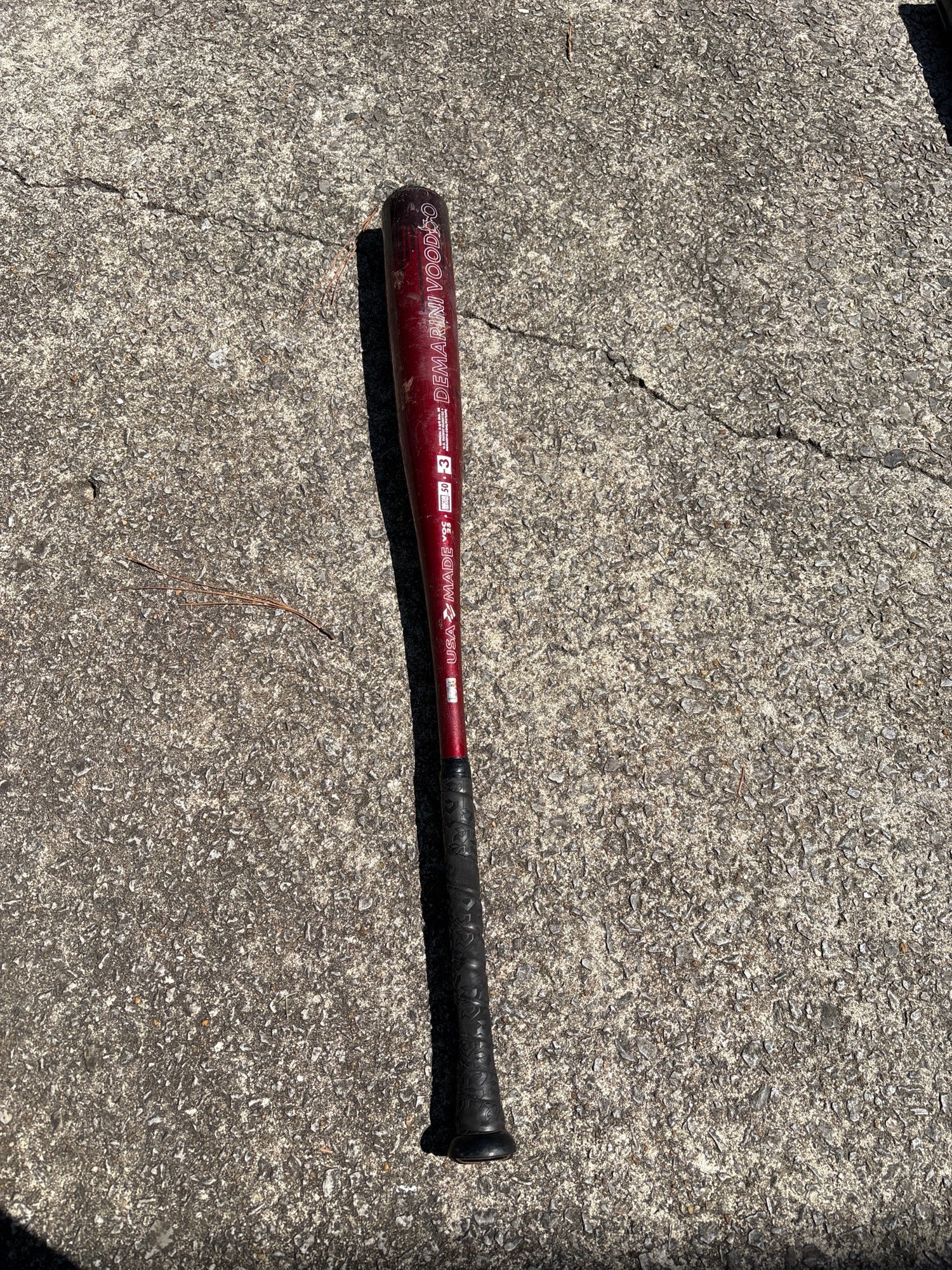Balle De Baseball DeMarini Voodoo One Alloy 2024 - BBCOR (-3) 33" 30 Oz (Occasion)