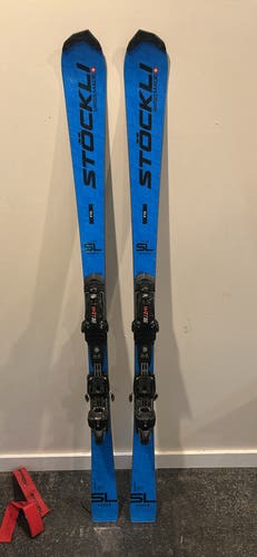 2024 Stockli laser sl 165 cm Racing Skis With Bindings (Used)