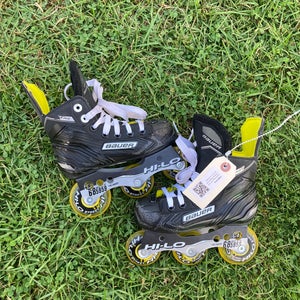 Youth Bauer RS Inline Skates Regular Width Size 10 (Used)