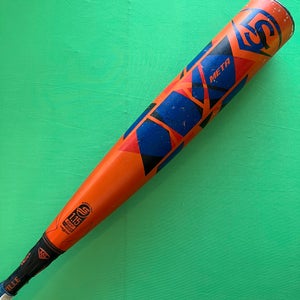 2022 Louisville Slugger Meta Composite Bat USSSA Certified (-8) Composite 22 oz 30" (Used)