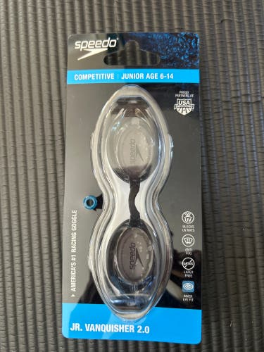 Speedo Competitive Junior Age 6-14 Vanquisher 2.0 Goggles New