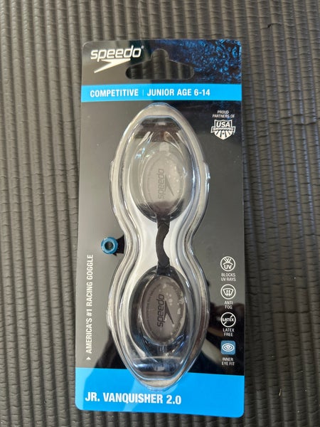 Speedo Competitive Junior Age 6-14 Vanquisher 2.0 Goggles New