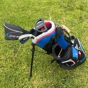 Junior Top Flite 3 Club Set Right Handed Uniflex
