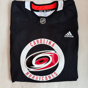 Adidas MiC Black Size 56 Practice Jersey Carolina Hurricanes Pro Stock