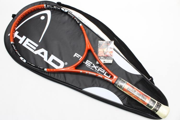 *NOS* HEAD FLEXPOINT RADICAL TOUR TENNIS RACQUET (4 1/4) JAPAN STOCK! W/ COV.