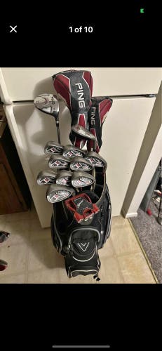 Men's Ping G15 Right Handed Iron Set Regular Flex 9 Pieces (New)