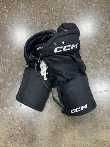 Black Senior Large CCM Tacks AS-V Hockey Pants (Used)