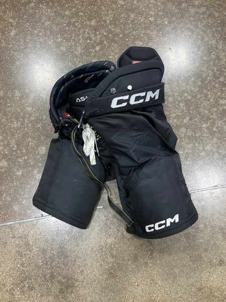 Black Senior Large CCM Tacks AS-V Hockey Pants (Used)