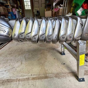 Men's 2025 TaylorMade P-790 Right Handed Iron Set Regular Flex Steel Shaft (New)
